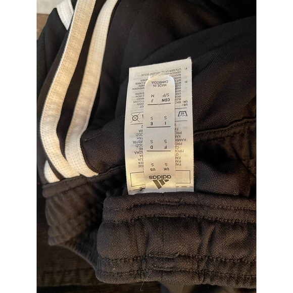 Mens Adidas Joggers Side Stripe Size Small - High Rise Joggers Pants - Picture 9 of 9